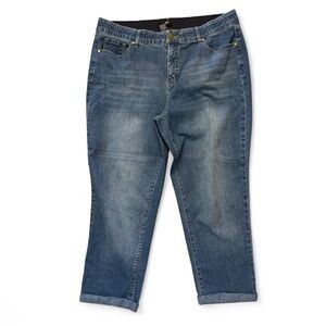 D. Jeans jeans cropped women’s size 18W